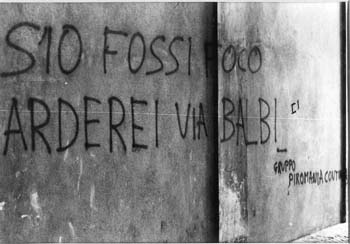 i muri parlano - foto archivio fronte popolare